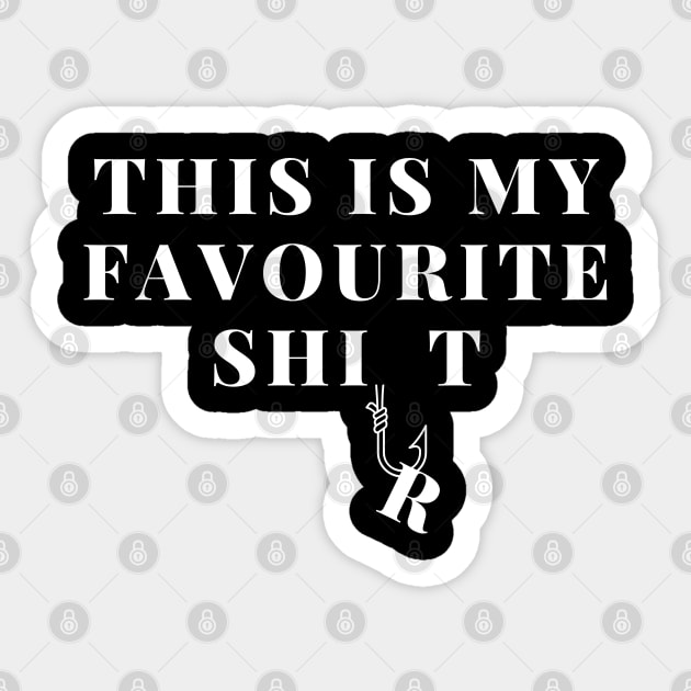 THIS IS MY FAVOURITE SHIRT Sticker by HAVE SOME FUN